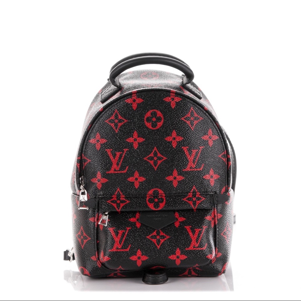 ISO Louis Vuitton Mini Palm Spring Infrarouge